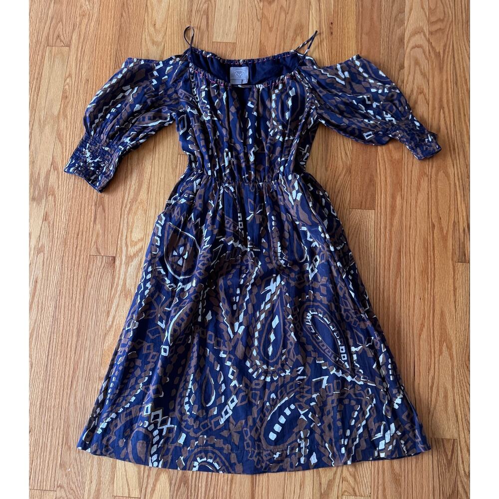 Anthropologie | Vanessa Virginia | Cold Shoulder Cotton | Size 2 | NWOT